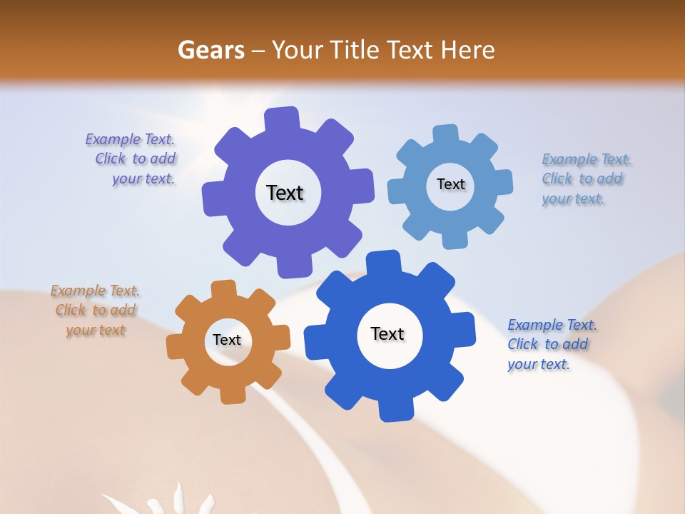 Gesundheit Pflegen Hautpflege PowerPoint Template