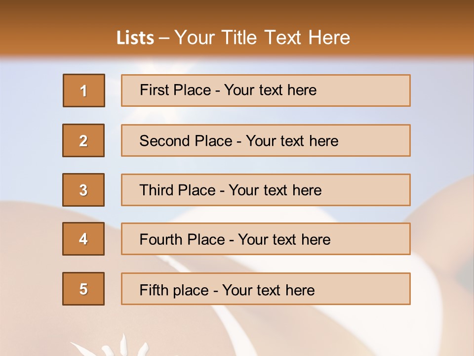 Gesundheit Pflegen Hautpflege PowerPoint Template