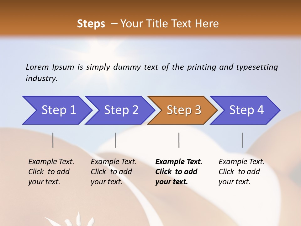 Gesundheit Pflegen Hautpflege PowerPoint Template