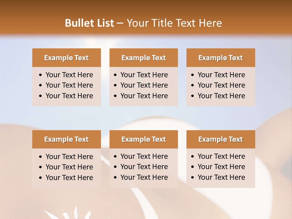 Gesundheit Pflegen Hautpflege PowerPoint Template