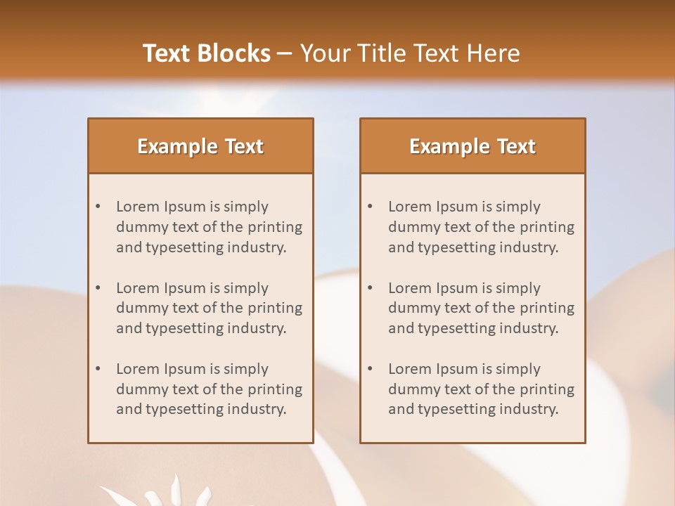 Gesundheit Pflegen Hautpflege PowerPoint Template