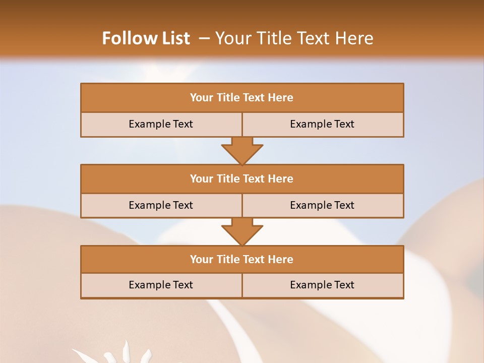 Gesundheit Pflegen Hautpflege PowerPoint Template
