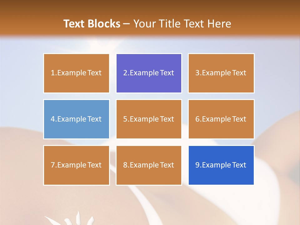 Gesundheit Pflegen Hautpflege PowerPoint Template