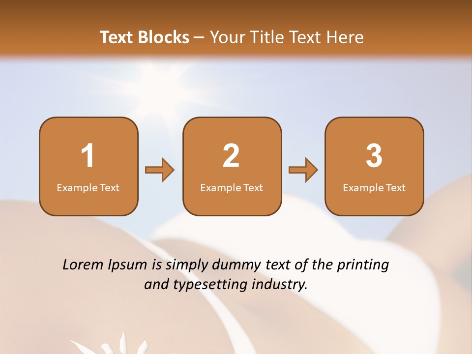 Gesundheit Pflegen Hautpflege PowerPoint Template