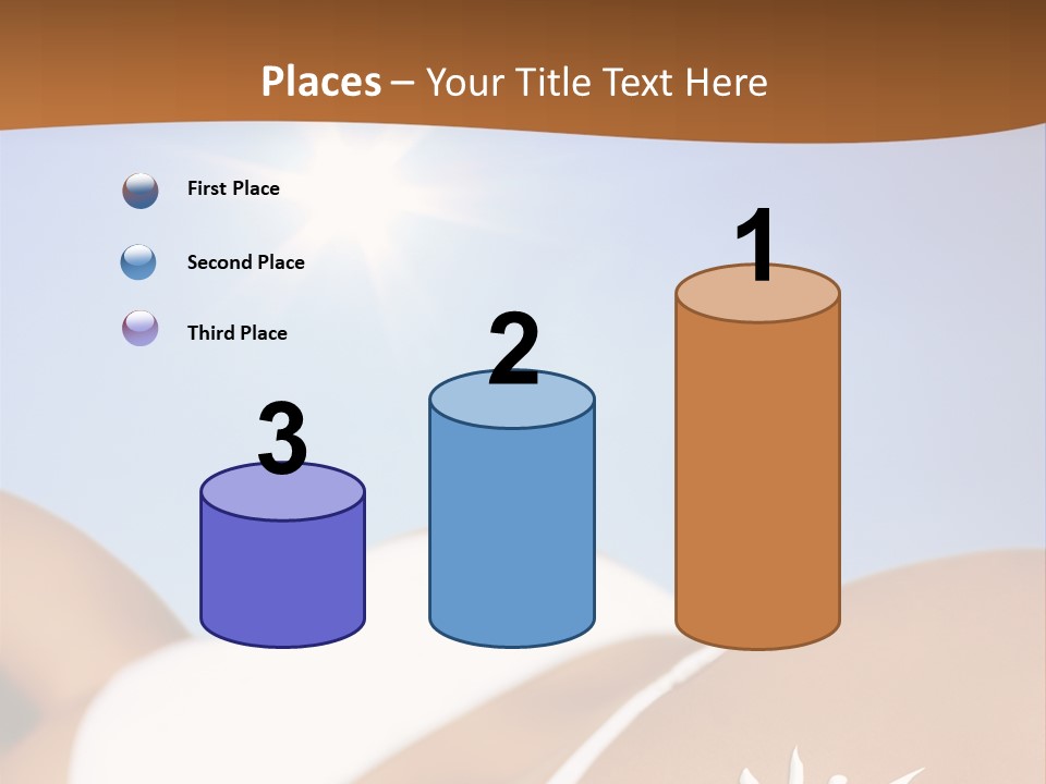 Sexy Sonnenbrandt Urlaub PowerPoint Template