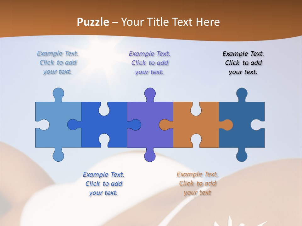 Sexy Sonnenbrandt Urlaub PowerPoint Template