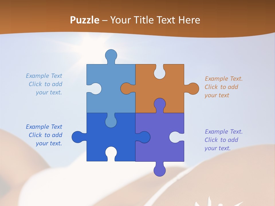 Sexy Sonnenbrandt Urlaub PowerPoint Template