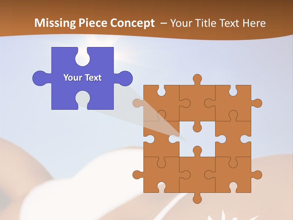 Sexy Sonnenbrandt Urlaub PowerPoint Template