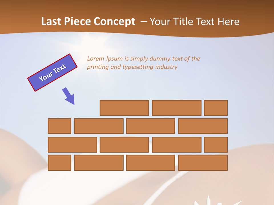 Sexy Sonnenbrandt Urlaub PowerPoint Template