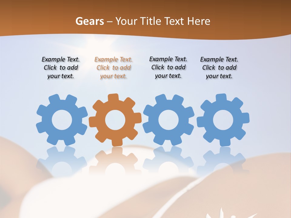 Sexy Sonnenbrandt Urlaub PowerPoint Template