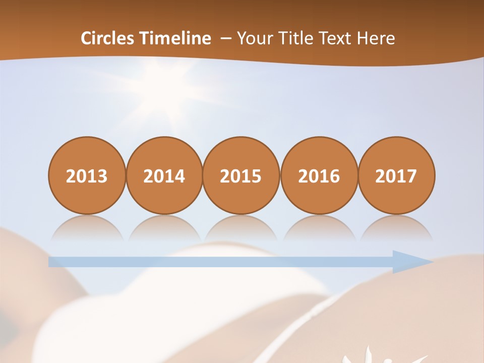 Sexy Sonnenbrandt Urlaub PowerPoint Template