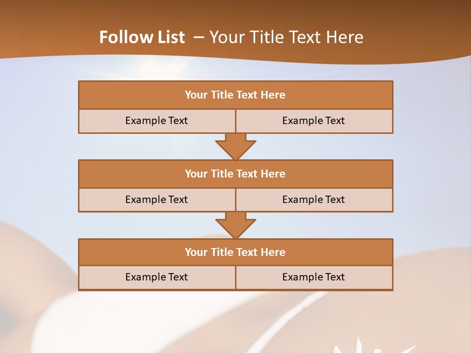 Sexy Sonnenbrandt Urlaub PowerPoint Template