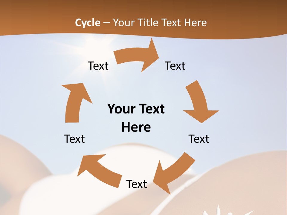Sexy Sonnenbrandt Urlaub PowerPoint Template