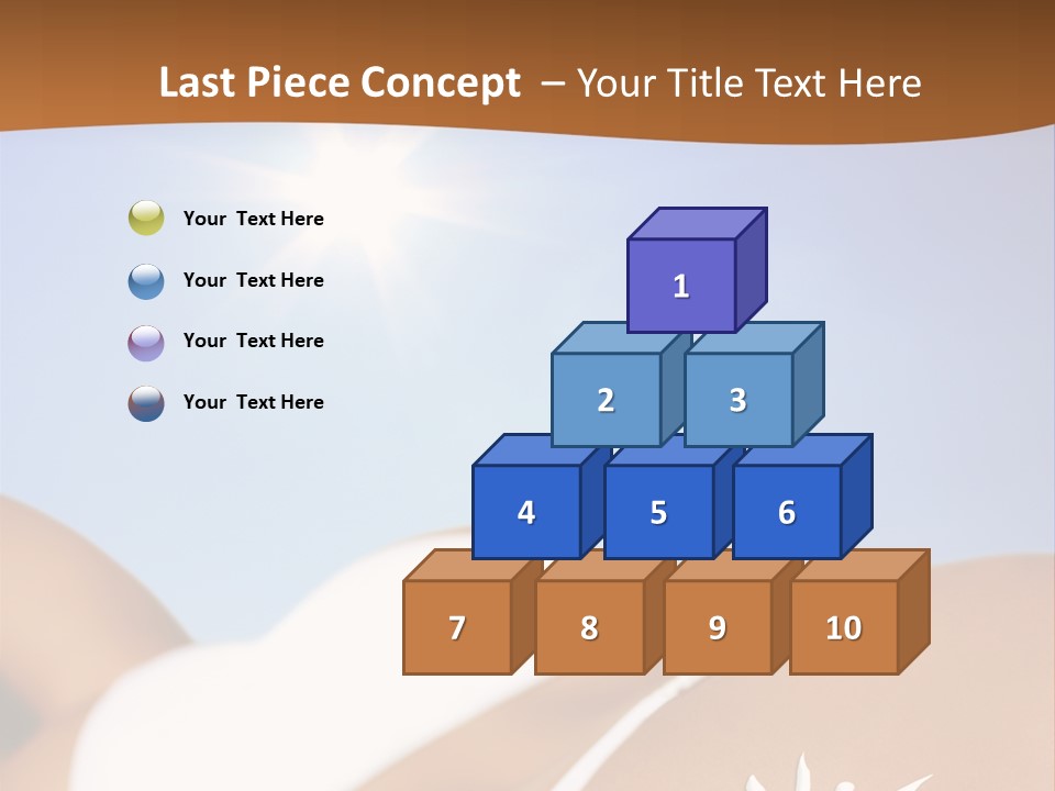 Sexy Sonnenbrandt Urlaub PowerPoint Template