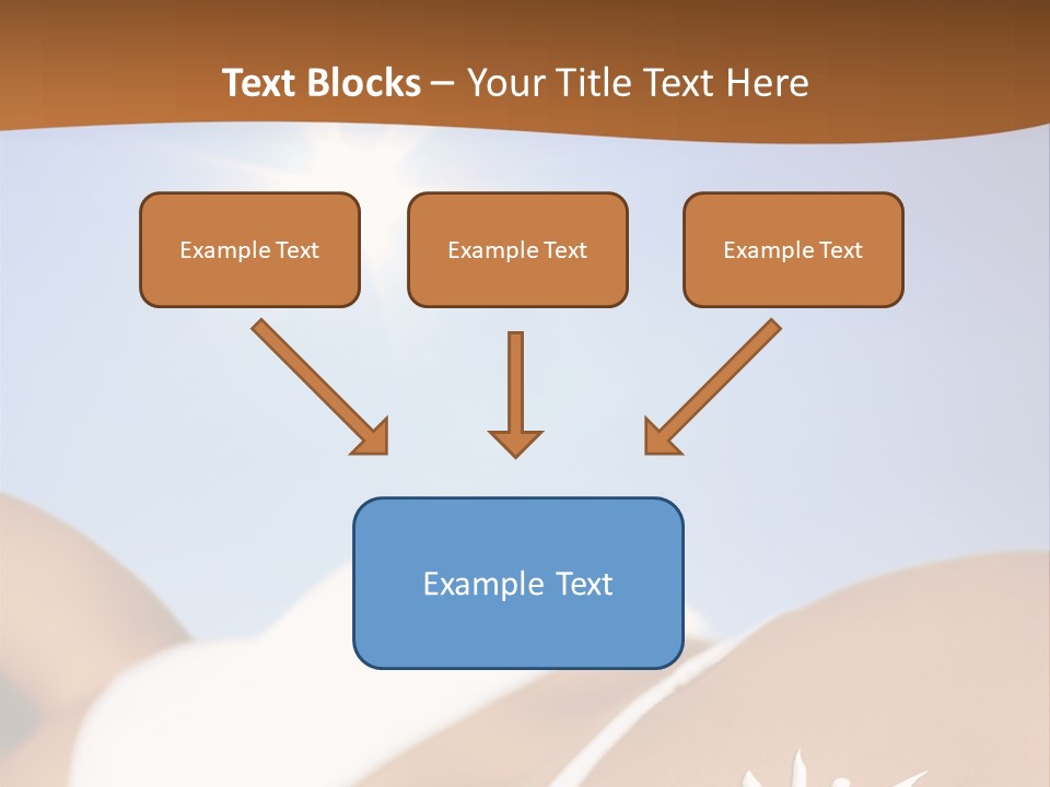 Sexy Sonnenbrandt Urlaub PowerPoint Template