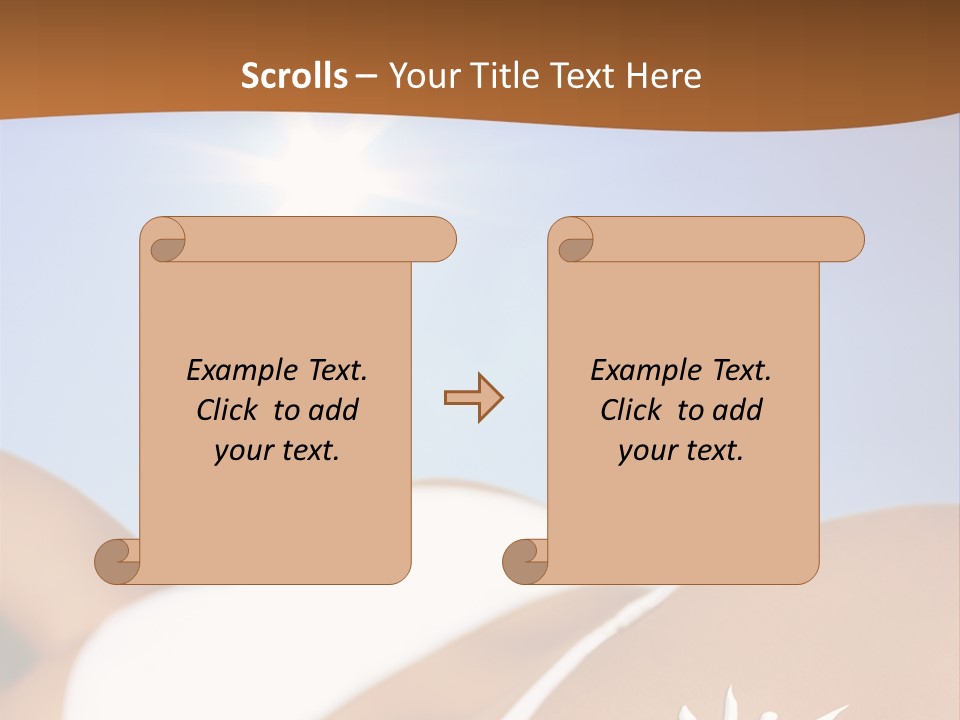 Sexy Sonnenbrandt Urlaub PowerPoint Template