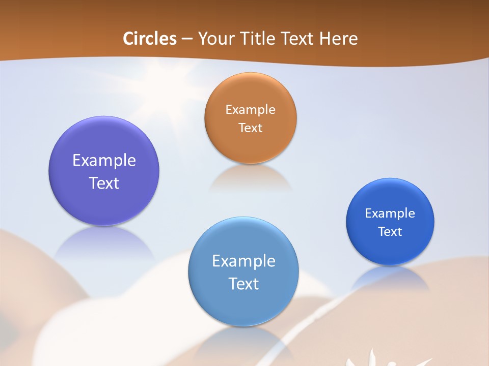 Sexy Sonnenbrandt Urlaub PowerPoint Template