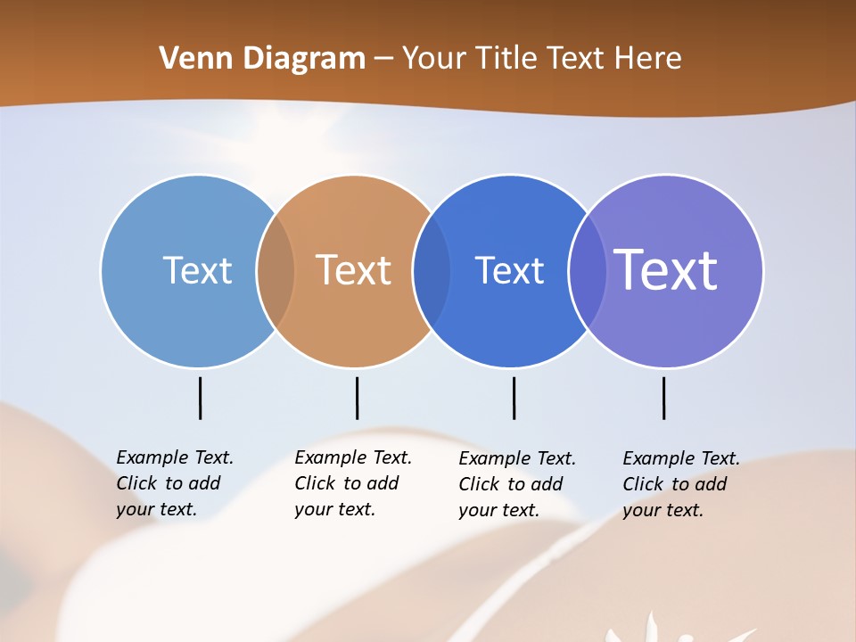 Sexy Sonnenbrandt Urlaub PowerPoint Template