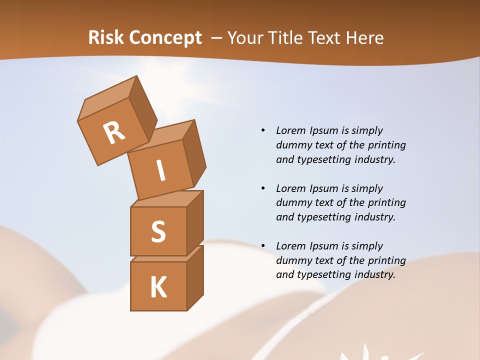 Sexy Sonnenbrandt Urlaub PowerPoint Template