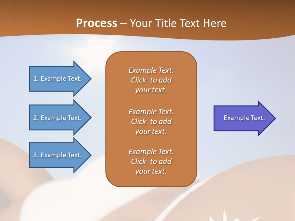 Sexy Sonnenbrandt Urlaub PowerPoint Template