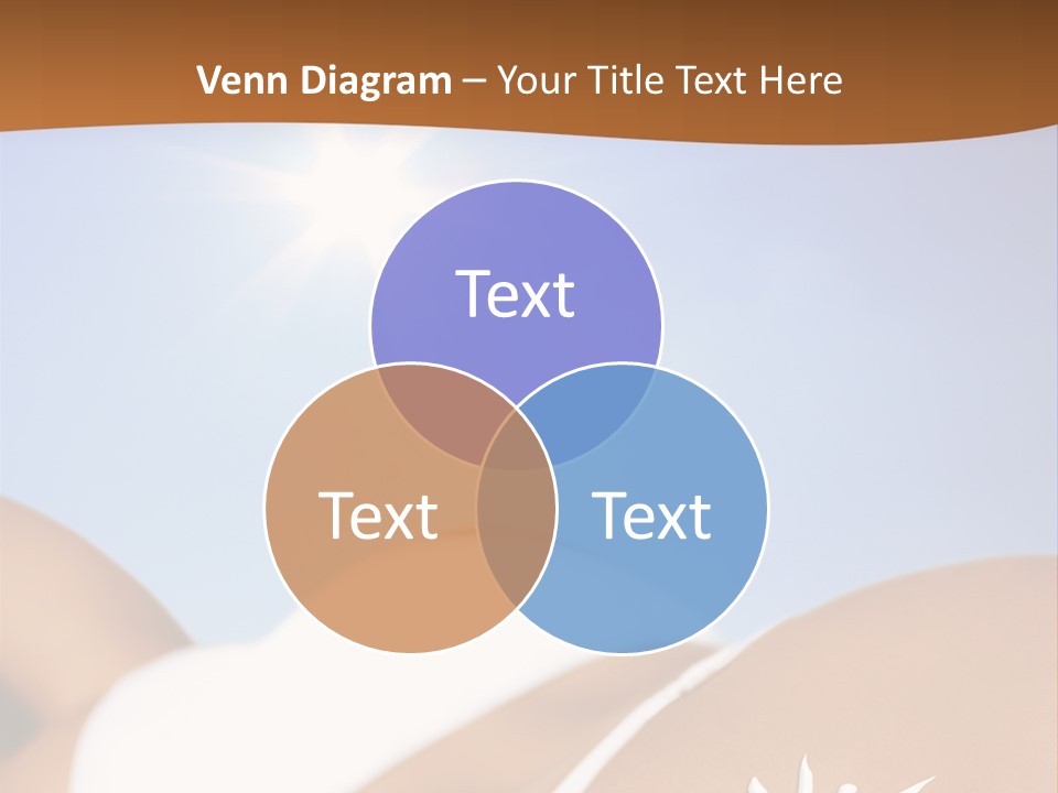 Sexy Sonnenbrandt Urlaub PowerPoint Template