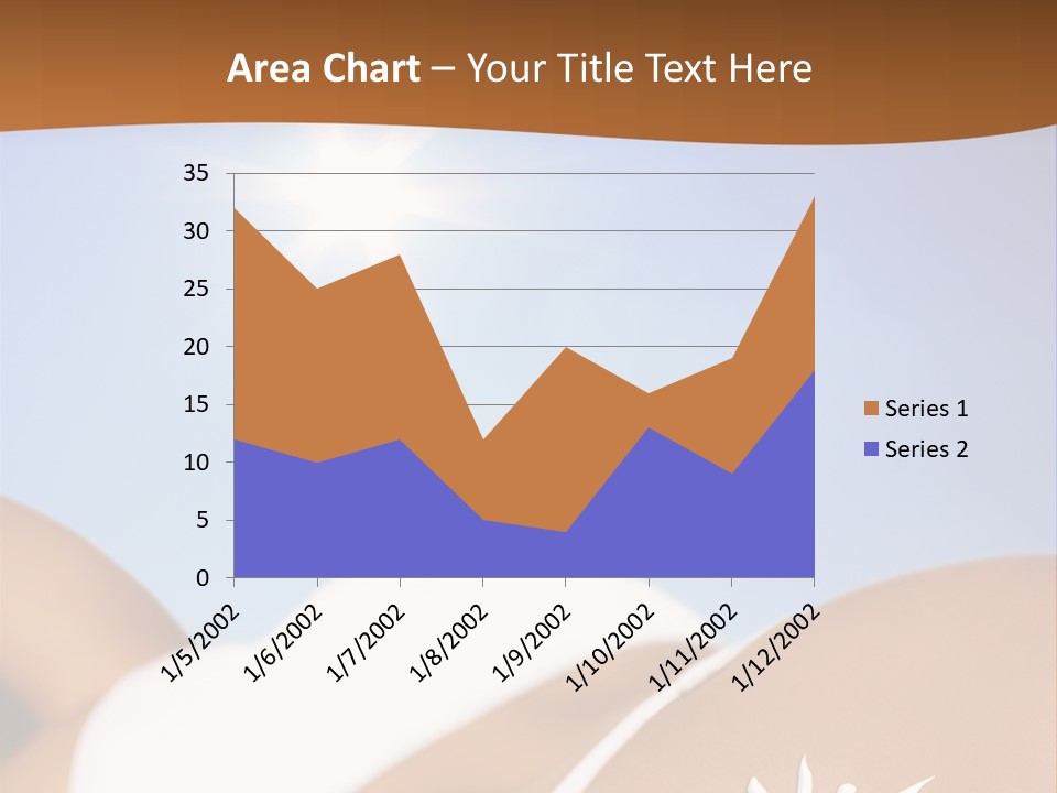Sexy Sonnenbrandt Urlaub PowerPoint Template