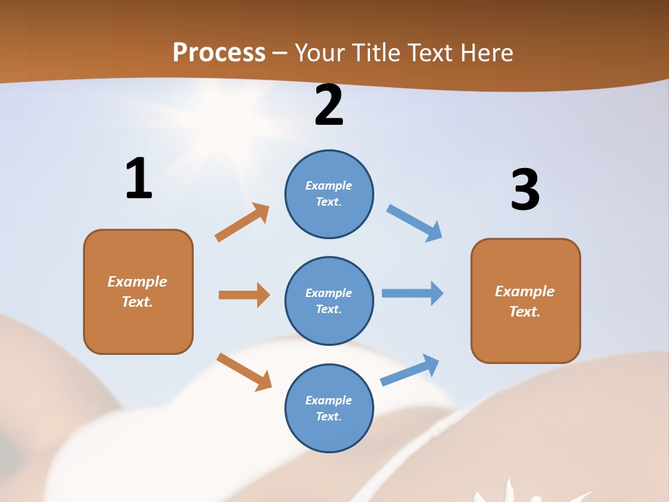 Sexy Sonnenbrandt Urlaub PowerPoint Template