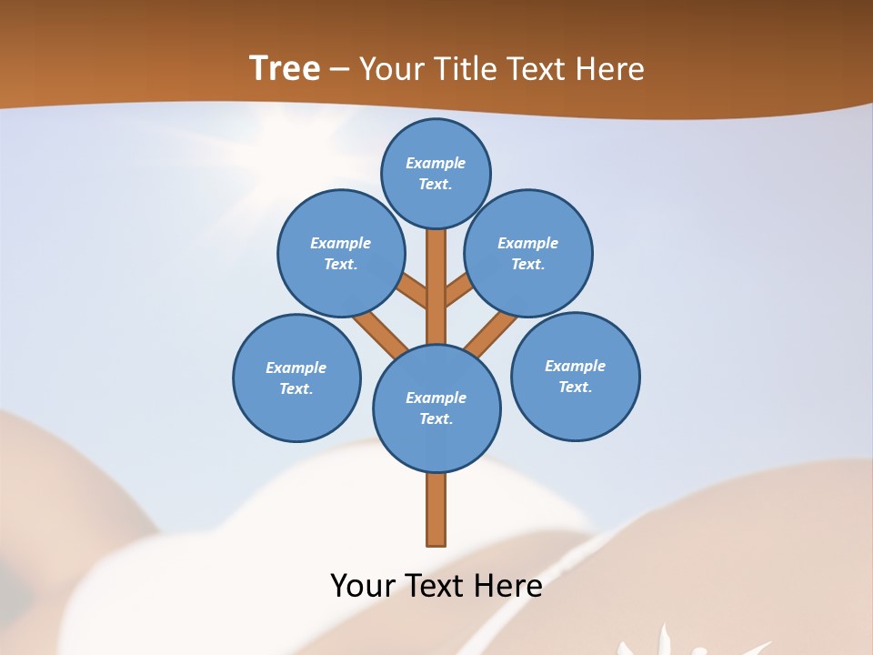 Sexy Sonnenbrandt Urlaub PowerPoint Template