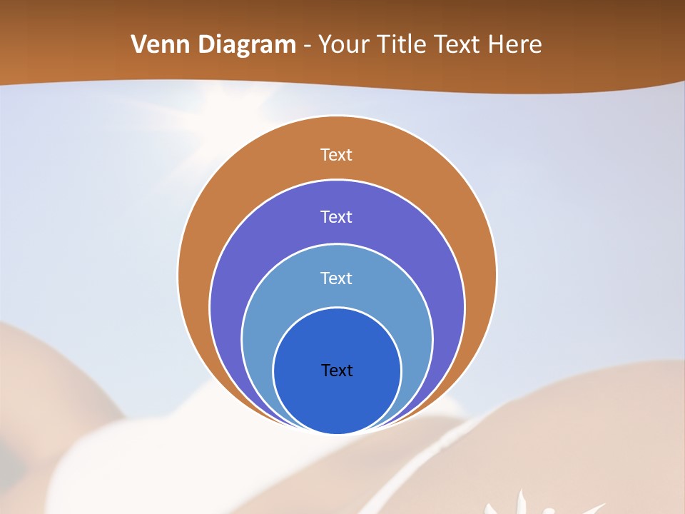Sexy Sonnenbrandt Urlaub PowerPoint Template