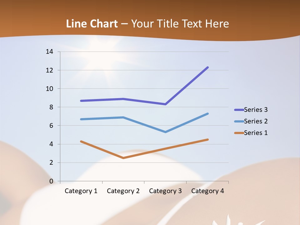 Sexy Sonnenbrandt Urlaub PowerPoint Template