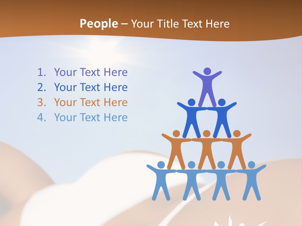 Sexy Sonnenbrandt Urlaub PowerPoint Template