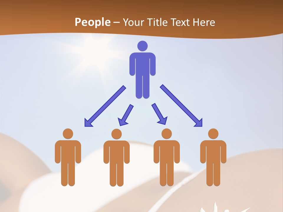 Sexy Sonnenbrandt Urlaub PowerPoint Template