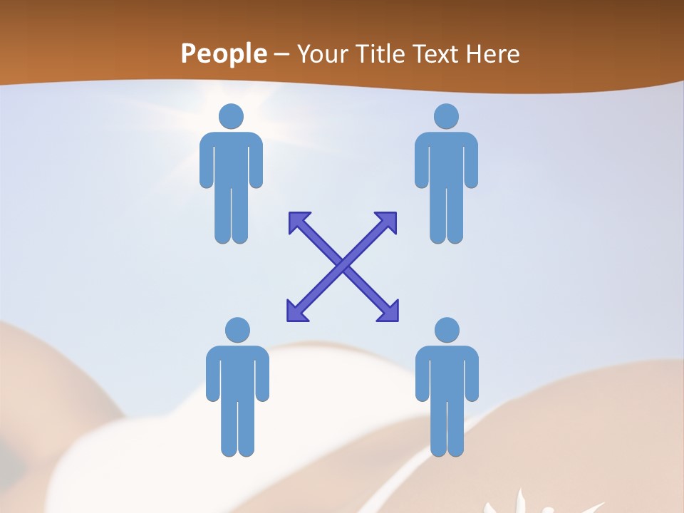 Sexy Sonnenbrandt Urlaub PowerPoint Template