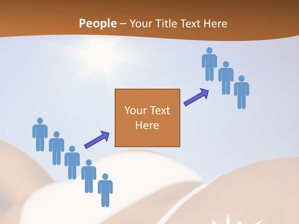 Sexy Sonnenbrandt Urlaub PowerPoint Template