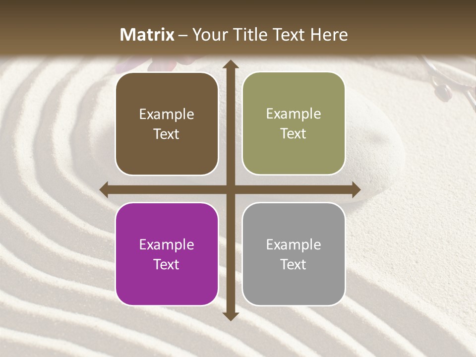 Harmony Meditate Path PowerPoint Template