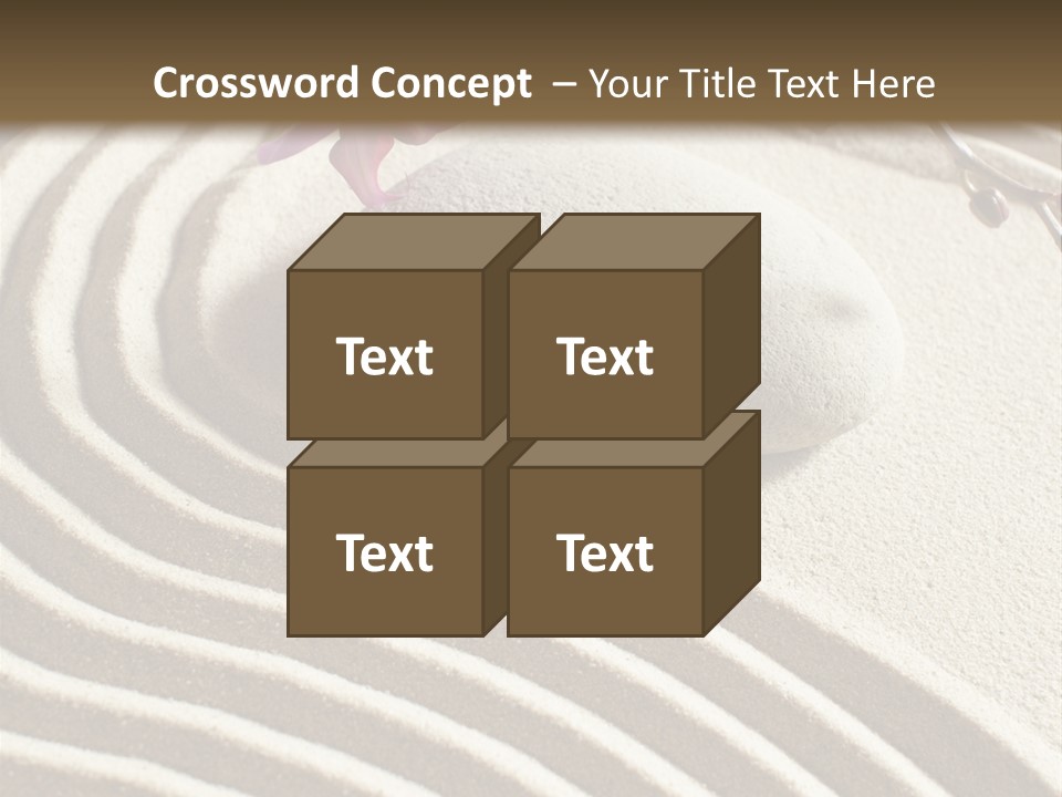 Harmony Meditate Path PowerPoint Template