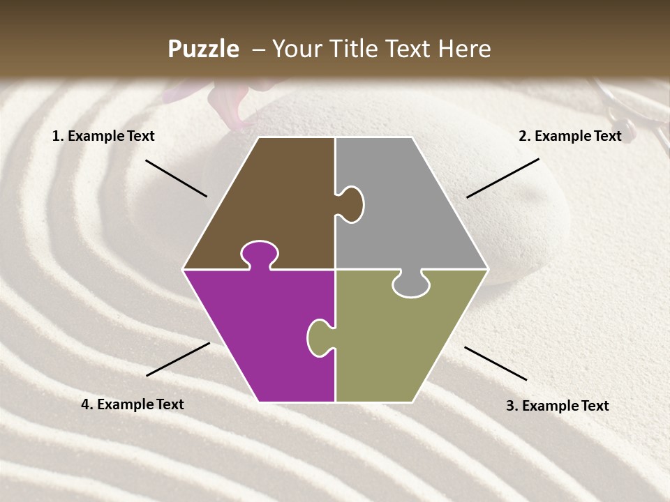 Harmony Meditate Path PowerPoint Template