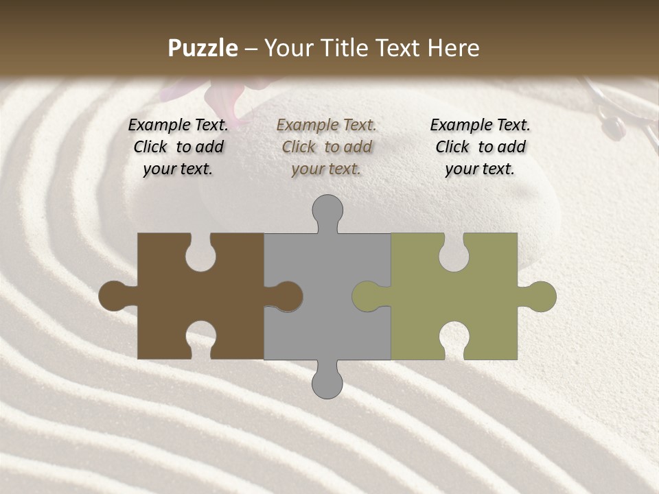 Harmony Meditate Path PowerPoint Template