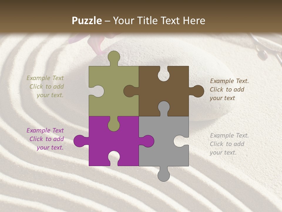 Harmony Meditate Path PowerPoint Template