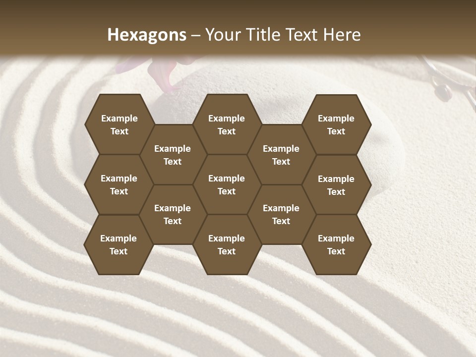 Harmony Meditate Path PowerPoint Template