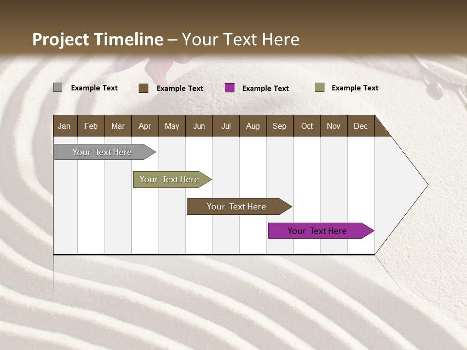 Harmony Meditate Path PowerPoint Template