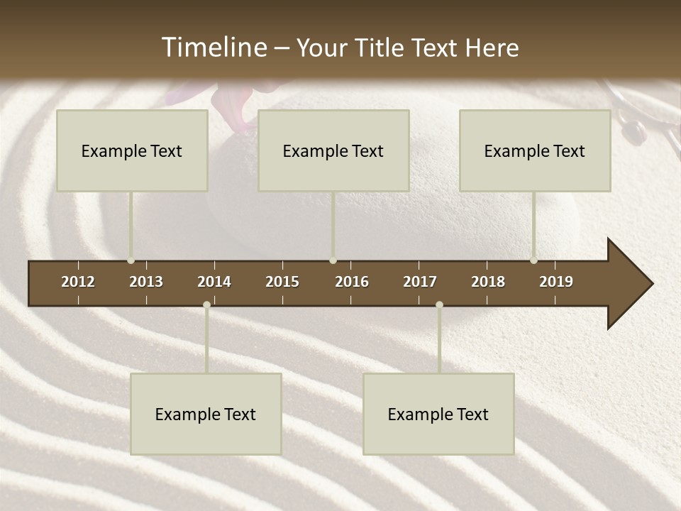 Harmony Meditate Path PowerPoint Template