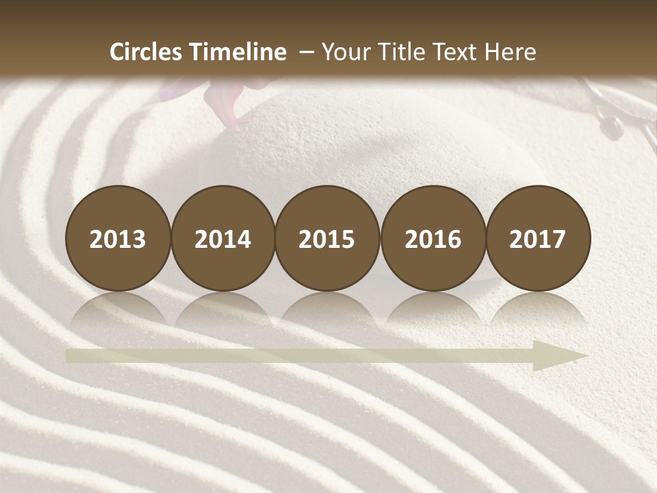 Harmony Meditate Path PowerPoint Template