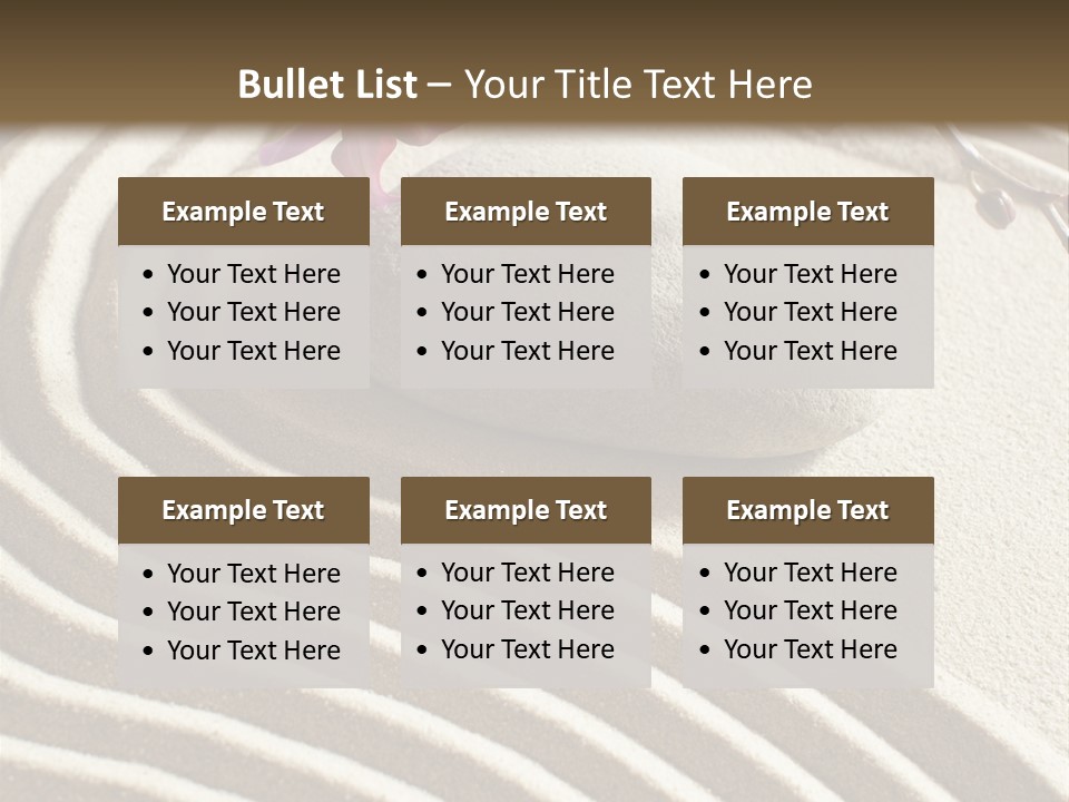 Harmony Meditate Path PowerPoint Template