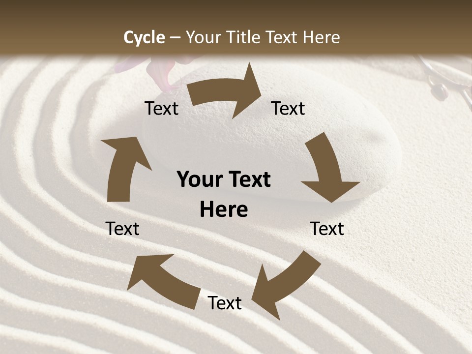 Harmony Meditate Path PowerPoint Template