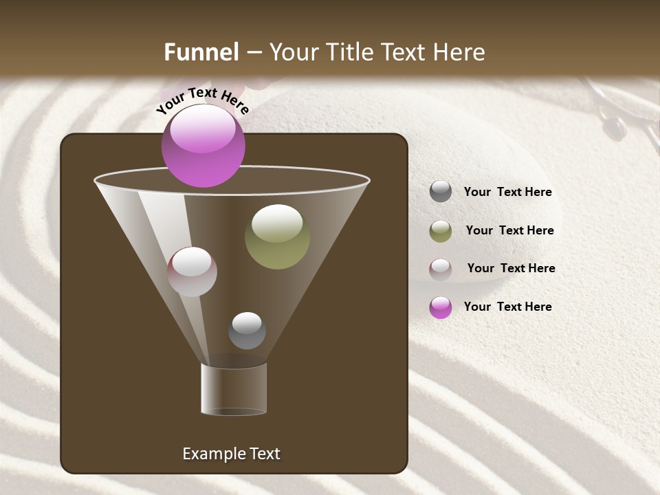 Harmony Meditate Path PowerPoint Template