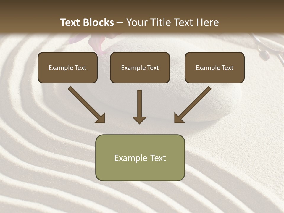 Harmony Meditate Path PowerPoint Template
