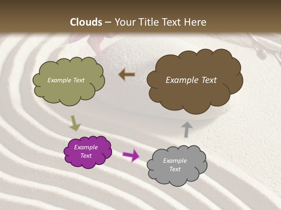 Harmony Meditate Path PowerPoint Template
