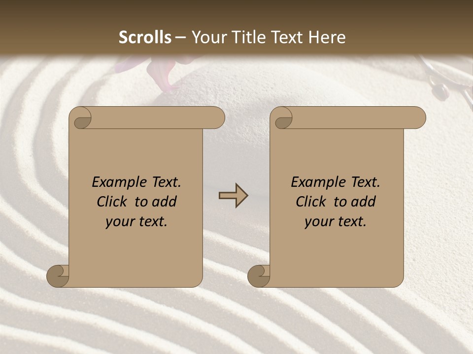 Harmony Meditate Path PowerPoint Template