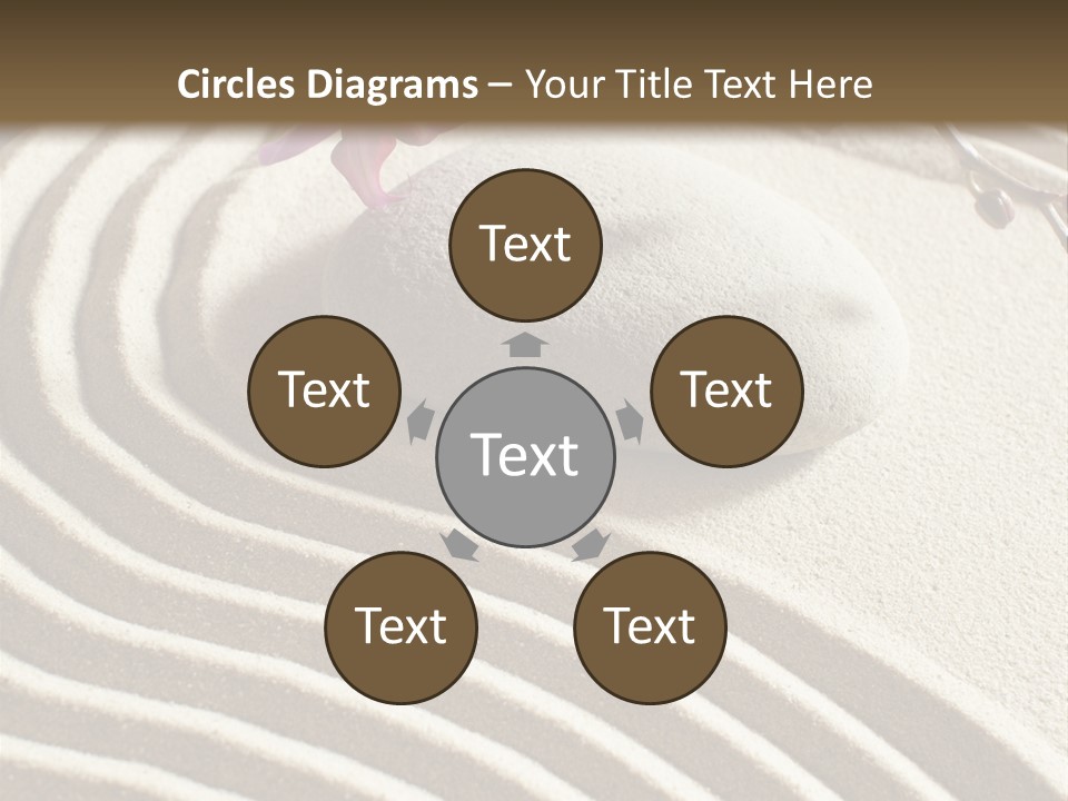 Harmony Meditate Path PowerPoint Template